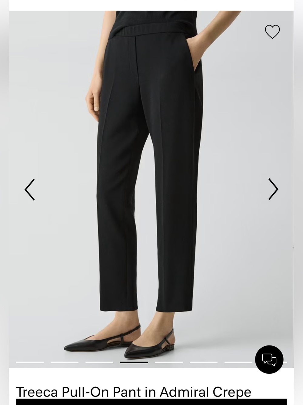 Theory Light Blue Womens Treeca Dress Pants - Picture 7 of 7